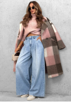 Hose Jeans wide leg Daily Walk Hellblau