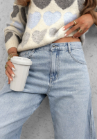 Hose Jeans baggy City Walk Hellblau