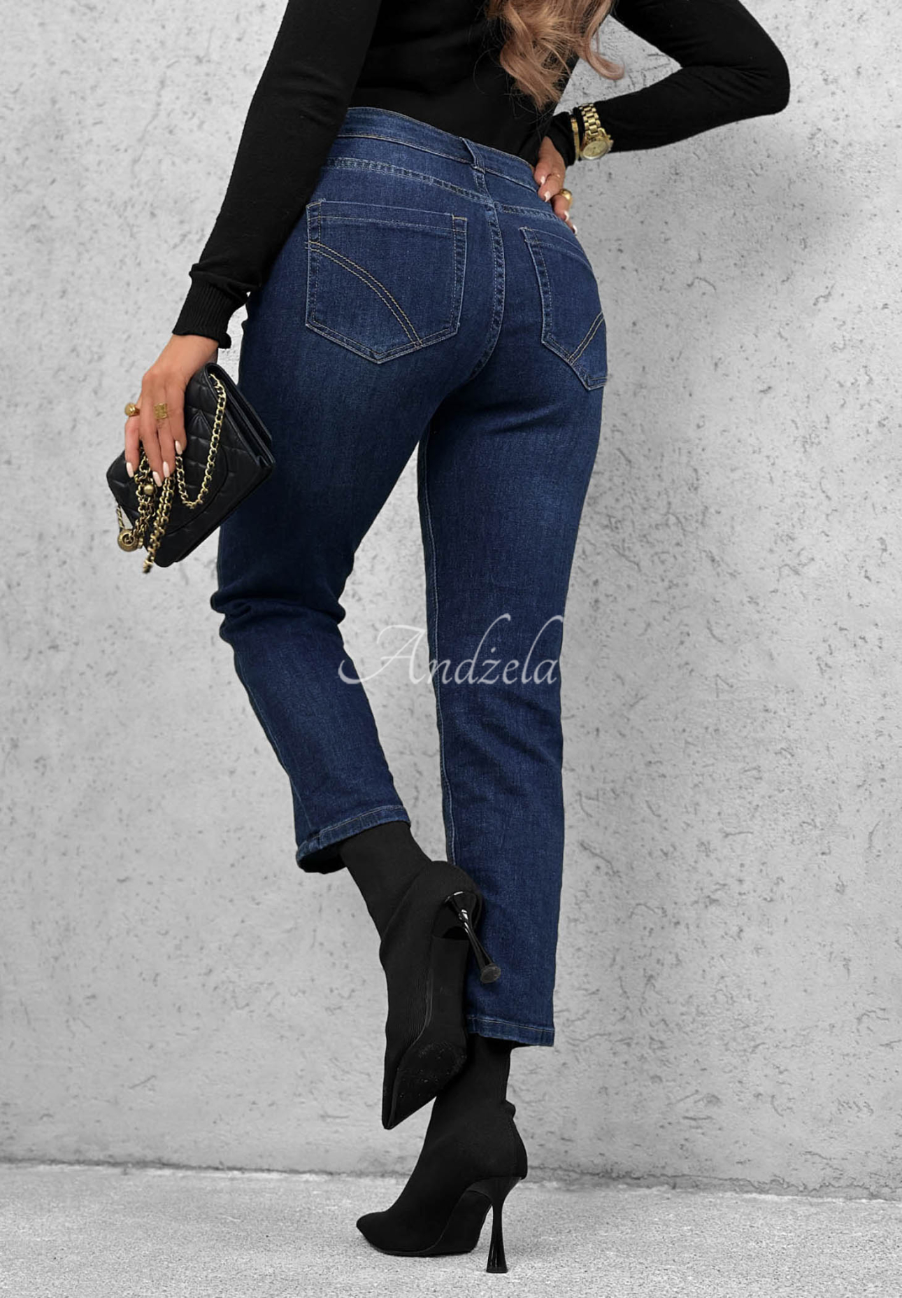 Jeanshose No Rush Today Dunkelblau