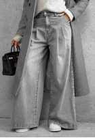 Hose Jeans wide leg Daily Walk Grau