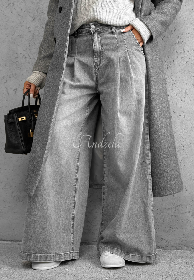 Jeanshose wide leg Daily Walk Grau