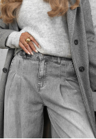 Hose Jeans wide leg Daily Walk Grau