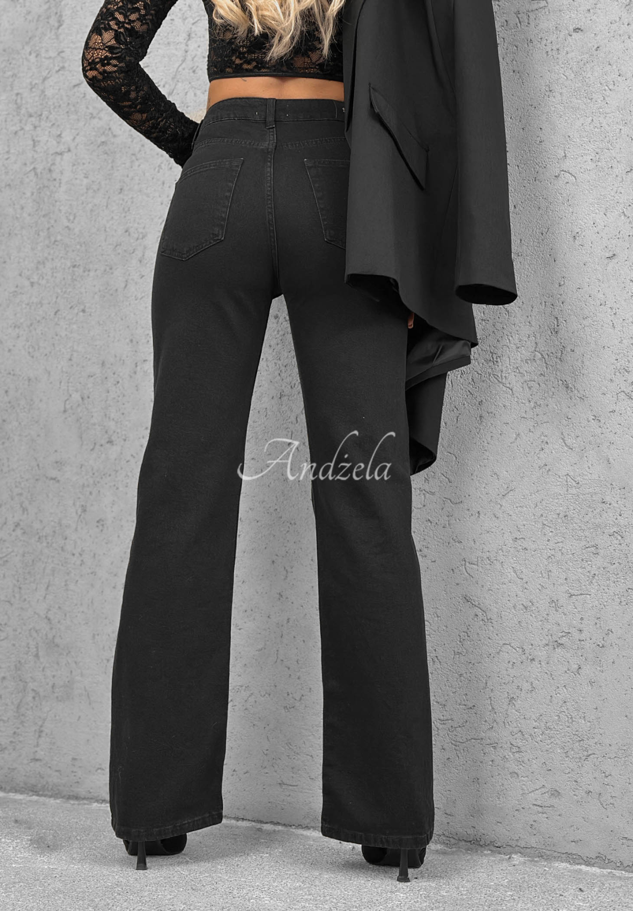Straight-Jeanshose Rebel Energy Schwarz