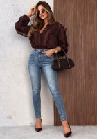 Hose Jeans skinny Break Rules Blau