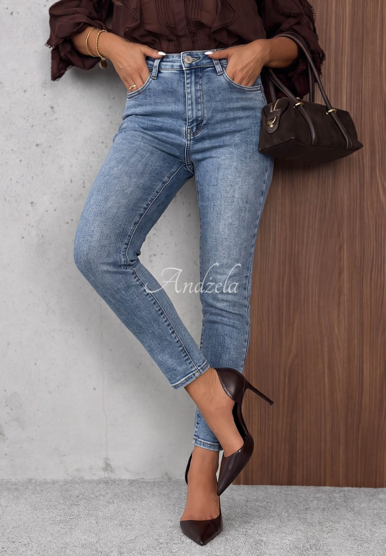 Skinny-Jeans Break Rules Blau