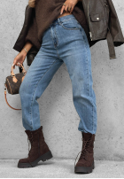 Hose Jeans banana Quiet Days Blau