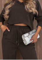 Bluse longsleeve z dekoltem w serek Simple Day Burgunderrot