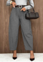 Material Hose z paskiem Autumn Air Beige