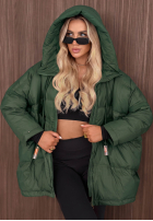 Pikowana Jacke z kapturem Coldest Of Times Rot