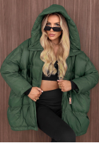 Pikowana Jacke z kapturem Coldest Of Times Rot