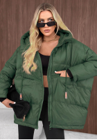 Pikowana Jacke z kapturem Coldest Of Times Rot