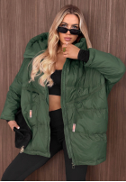 Pikowana Jacke z kapturem Coldest Of Times Rot