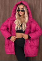 Pikowana Jacke z kapturem Coldest Of Times Rot
