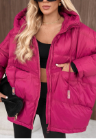Pikowana Jacke z kapturem Coldest Of Times Rot
