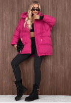 Pikowana Jacke z kapturem Coldest Of Times Rot