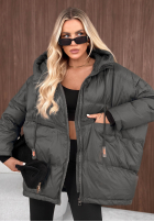 Pikowana Jacke z kapturem Coldest Of Times Rot