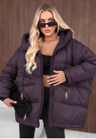 Pikowana Jacke z kapturem Coldest Of Times Rot