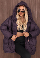 Pikowana Jacke z kapturem Coldest Of Times Rot
