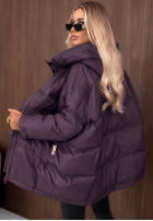 Pikowana Jacke z kapturem Coldest Of Times Rot