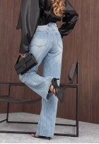 Hose Jeans wide leg Daily Blues Hellblau