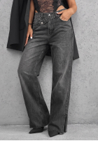 Hose Jeans straight Bad Babe Dunkelblau