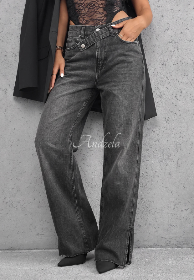 Straight-Jeans New Days Grau
