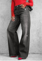 Hose Jeans z przetarciami Don't Touch Grau