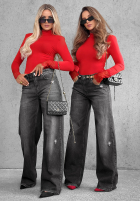 Hose Jeans z przetarciami Don't Touch Grau