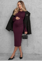 Kleid longsleeve dzwonek Champagne Nights Schwarz
