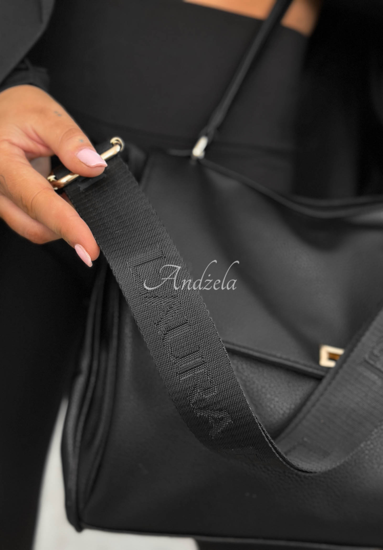 Ledertasche Slow Sunday Schwarz