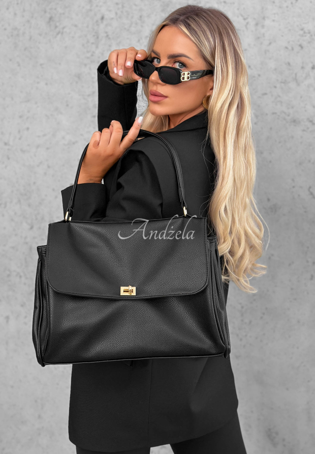 Ledertasche Slow Sunday Schwarz