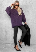 Miękki Pullover oversize Sugar Babe Beige