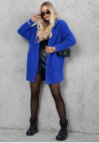 Płaszcz Alpaka Montecarmelo Cobalt