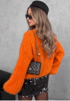 Pullover z szerokimi rękawami Better Than That Orange