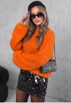 Pullover z szerokimi rękawami Better Than That Orange