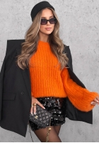 Pullover z szerokimi rękawami Better Than That Orange
