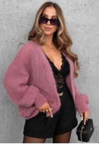 Krótki Cardigan Comfort First Senffarben