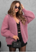 Krótki Cardigan Comfort First Senffarben