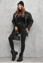 Ocieplane Leggings Active Mood Schwarz