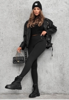 Ocieplane Leggings Active Mood Schwarz