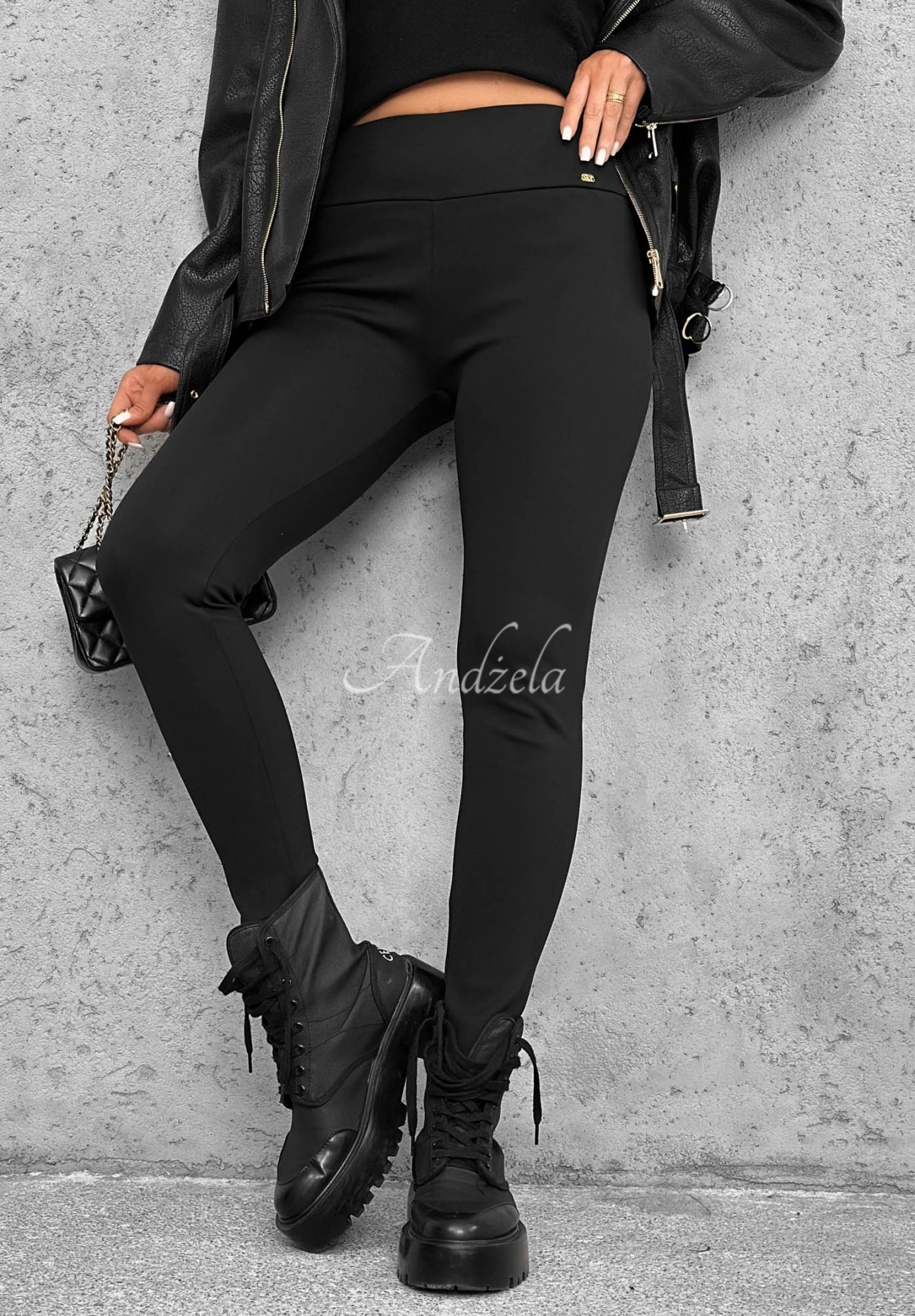 Gefütterte Leggings Active Mood Schwarz
