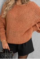 Miękki Pullover oversize Sugar Babe Beige