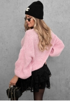 Miękki Pullover oversize Cloud Babe Orange