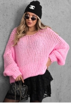 Miękki Pullover oversize Sugar Babe Beige