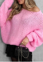 Miękki Pullover oversize Sugar Babe Beige