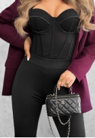 Leggings z zapiętkami Personal Touch Schwarz