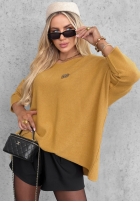 Pullover oversize Mellow Light Schokoladenbraun