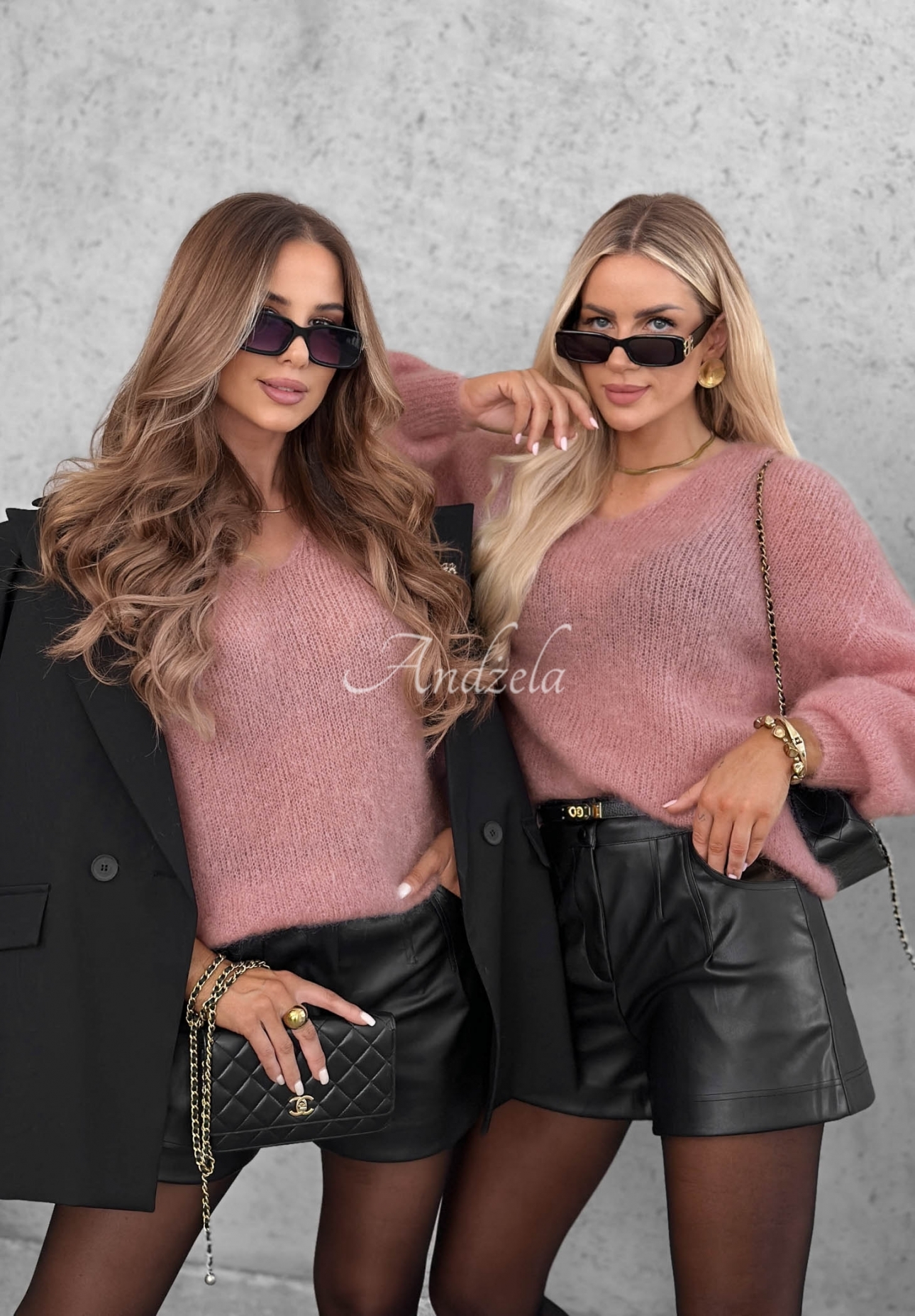 Mohairpullover Touch Of Autumn Rosa
