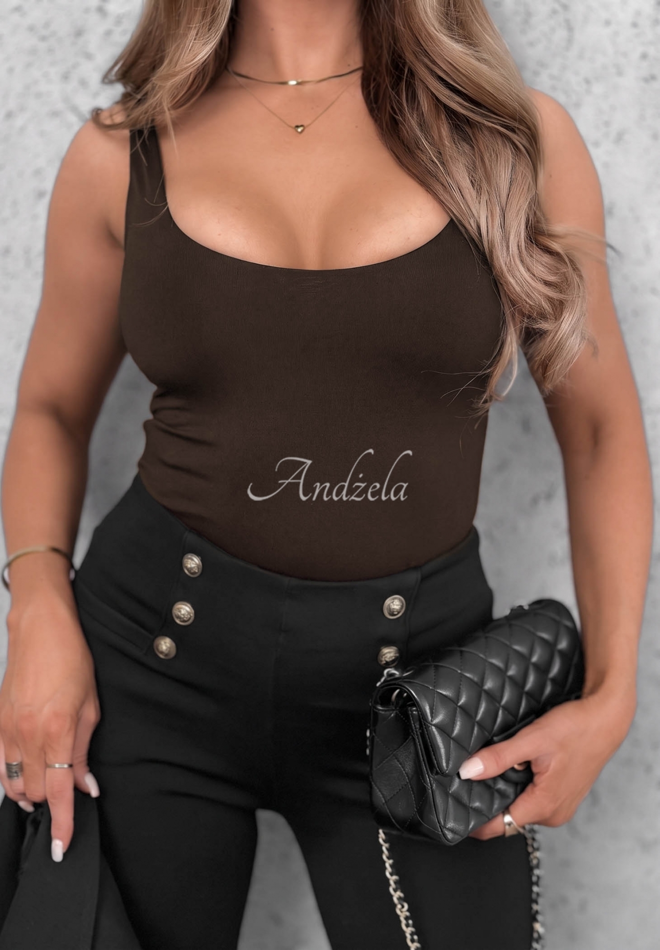 Tanktop Solaria Schokoladenbraun