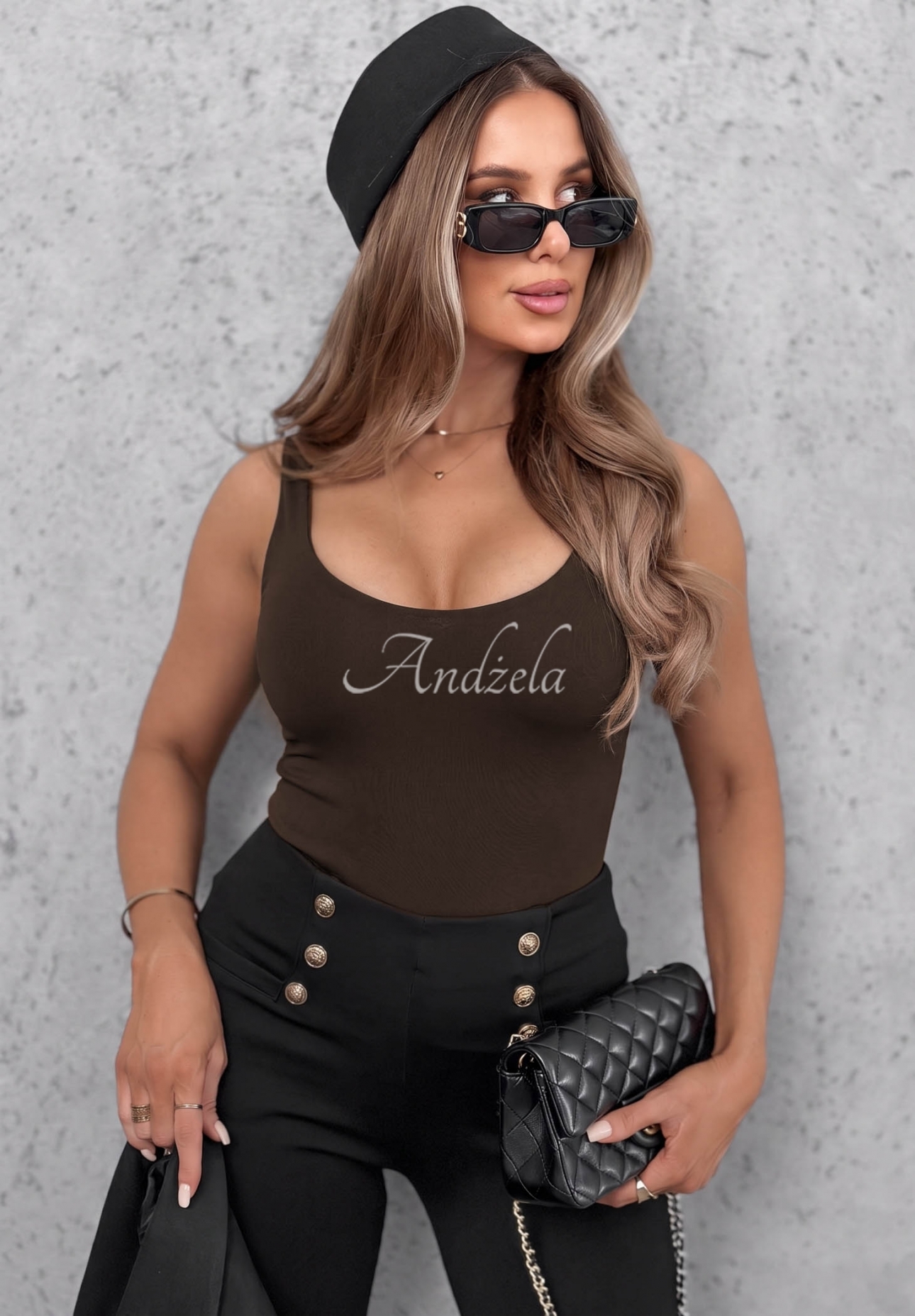 Tanktop Solaria Schokoladenbraun